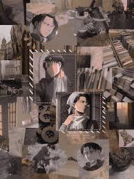 Levi ackerman (often incorrectly romanized as rivaille) is the tritagonist of the anime/manga series attack on titan. é‡' Lunaaaa Exe Captain Levi Ackerman Aesthetic Phone Wallpaper Brown Anime Wallpaper Anime Anime Wallpaper Phone
