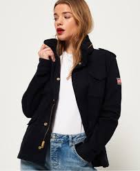 Superdry Rookie Classic Military Jacket Womens Jackets