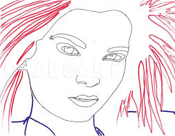 The german pop singer was born in leipzig, germany on september 1, 1989. How To Draw Bill Kaulitz Tokio Hotel Step By Step Drawing Guide By Lozzababe090 Dragoart Com