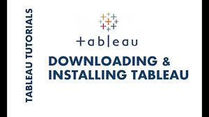 Tableau Tutorial 1 How To Download And Install Tableau Desktop Youtube