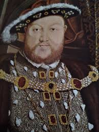 Here's me next to a painting of a painting of Henry the VIII