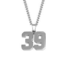 Jetzt douglas collection ganz einfach bei douglas bestellen und 2 gratisproben sichern! Stainless Jersey Number Pendant With Chain Necklace Baseball Legend Apparel