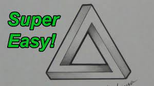 In his 20th definition in the book, def.i.20, euclid defines and equilateral triangle as a triangle How To Draw An Impossible Triangle Optical Illusion Impossible Shapes Youtube