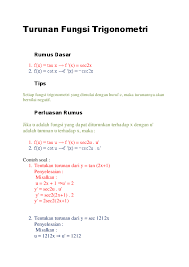 Diketahui matriks a =4 2  , bt = 2 2 dan x adalah matriks ordo 2x2, jika (a.b)'1x maka nilai determinan matriks x adalah. 20 Contoh Soal Turunan Cotangen Kumpulan Contoh Soal
