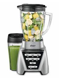 Oster Blender Pro 1200 With Glass Jar 24 Ounce Smoothie Cup Brushed Nickel Amazon Sg Home