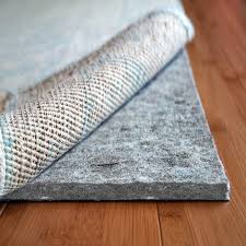 Thick carpet padding isn't always the best choice because it can lead to quicker wear of your carpet. Amazon Com Rug Pad Usa 7 16 Thick Felt And Rubber 3 X5 Superior Lock Premium Non Slip Rug Padding For Hardwood Floors Home Kitchen