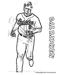 For boys and girls, kids and adults, teenagers and toddlers, preschoolers and older kids at school. Baseball Player Coloring Page Coloring Pages For Kids And For Adults Coloring Home