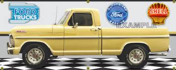 Image result for Contractors Yellow 1967 Truck
