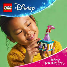 LEGO Disney Princess Twirling Ariel Building Kit and Fantasy Toy Model  43259