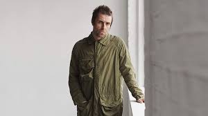 He has a thing for words. Liam Gallagher 2019 Mr Porter Photo Shoot The Fashionisto