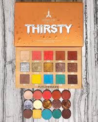 Scored an unused jeffree star thirsty palette for a cool $15, experimented and came up with whatever. Jeffree Star Thirsty Palette Dupes Comparison With Makeup Geek Colourpop And Nabla Get 10 Off With Cod Makeup Geek Jeffree Star Makeup Forever Hd