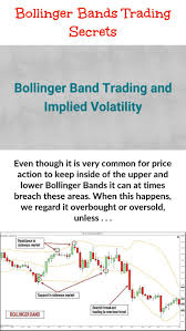 Bollinger Bands Form A Type Of Support And Resistance On Both Sides Of The Price Bars Or Candles They Stock Trading Strategies Stock Charts Implied Volatility