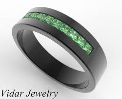 Black And Green Wedding Band Pin On Our Beautiful Engagement Wedding Ring