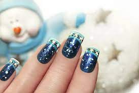 Today's nail art is a santa claus nail design with black french manicure for the holiday season.firstly apply base coat to protect. Christmas French Nails Asgardbanduae