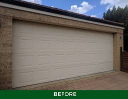 Garage interior door murals custom cabinetry. Garage Door Painting Perth Give Your Home Great Street Appeal