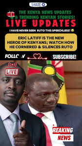 ERIC LATIFF: KENYAN HERO