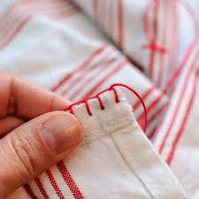 Best kitchen towels to embroider on crochet. How To Do A Blanket Stitch Crochet Edging Patterns Blanket Stitch Crochet Edging