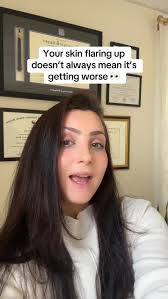 Your skin flaring up doesn’t always mean it’s getting worse 👀, When we  heal from the inside out, things can purge before they calm., If you’re  unsure how to clear your acne, eczema, or other skin ...