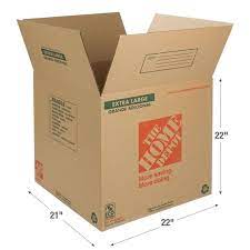 Removal box packs for your house move moving home and need removal boxes buy online and get discount on all removal boxes and packing materials buy cheap boxes now. The Home Depot Extra Large Moving Box 22 In L X 22 In W X 21 In D 1001015 The Home Depot In 2021 Large Moving Boxes Moving Boxes Moving Supplies