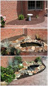 If you locate your pond right next to a fence, wall, hedge or building, you'll have to get into the water to tend that part of the pond. How To Build A Pond Waterfall Step By Step Oh My Creative