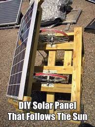 Diy Solar Panel That Follows The Sun Following The Sun S Path Across The Sky Raises Efficiency By 30 50 Improve Diy Solar Panel Solar Power Diy Solar Panels
