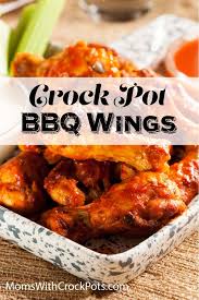 Crockpot Bbq Chicken Wings Recipe Chicken Wing Recipes Recipes Bbq Chicken Crockpot