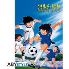 Poster Olive Et Tom Atton Vs Landers Dessin Anime Annee 80 Dessin Anime Enfance Dessin Anime