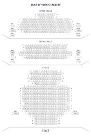 duke of yorks theatre seating plan boxoffice co uk