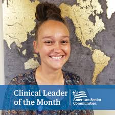 Congratulations Samantha Stout for being named Clinical Leader of the  Month! Samantha Stout, Director of Nursing Services at Swiss Villa Nursing  and Rehabilitation started her career as a CNA at Swiss Villa.
