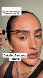 Replying to @Bella The Baddest As promised here’s my detailed eyebrow  tutorial and the tried & true brow products I use. #celebritymua  #browtutorial #eyebrowtutorial