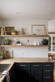Kitchen Decor Diy Budget Open Shelving 62 Ideas Diy Kitchen Renovation Rustic Modern Kitchen Rustic Kitchen