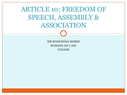 Aside from the exception clauses in article 10, it can also be said that this freedom doesn't extend to immunity from legal, moral, and social repercussions. Article 10