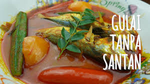 Kari ikan tenggiri cara india tanpa santan dari masak apa kita selamat mencuba semua, walau dah ada dalam channel saya. Gulai Ikan Kembung Tanpa Santan Youtube