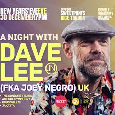 Catch me supporting the other Dave NYE-E! Auckland you know where it’s at,  skip the NY dramas and have a better night out