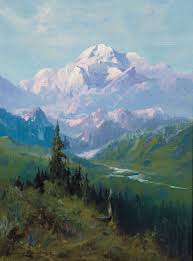 A J Kollar Fine Paintings Mountain Landscape Painting Landscape Paintings Landscape Art