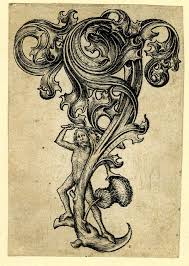 Image Gallery Print Thistle Ornament Engraving Illustration Art