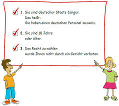Bloß gut das ich nicht in der brd unter adenauer gelebt habe. Wer Darf Wahlen
