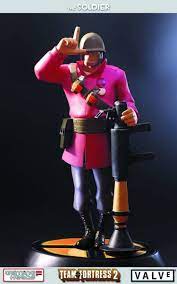 Team Fortress 2 Red Soldier Statue Team Fortress Team Fortress 2 Soldier