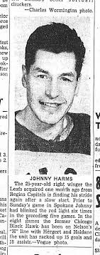 Ex-Nelson Maple Leaf Johnny Harms featured