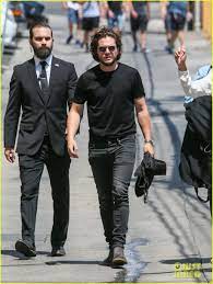 Christopher catesby harington (born 26 december 1986), known professionally as kit harington, is an english actor and producer. Kit Harington Wears M 4 Black Suit Men Kit Harington Mens Fashion Smart