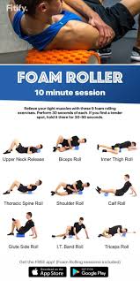 Best Foam Rolling Ubungen 10 Minuten Von Fitify Fitify Minuten Rolling Ubungen Fitnessubungen Fitness Und Ubungen Gymnastikball Ubungen