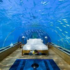 The World S Most Incredible Underwater Hotel Rooms Underwater Bedroom Underwater Hotel Dream Hotels