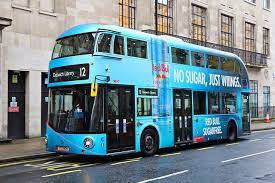 lt 434 bus advertising bus coach london bus