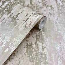 Graham Brown Industrial Texture Beige Wallpaper 104133 Beige Wallpaper Silver Wallpaper Graham Brown