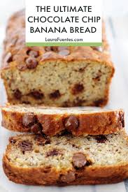 Chocolate Chip Banana Bread Recipe Chocolate Chip Banana Bread Banana Chocolate Chip Banana Bread Ingredients