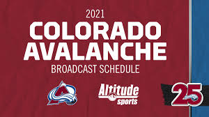 The colorado avalanche got a welcome sight on the ice when defenseman erik johnson stepped onto the ice this morning for an optional morning skate, according to the athletic's peter baugh. 2020 21 Colorado Avalanche Tv Schedule Altitude Sports