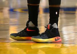 Kyrie received eight pairs of shoes — four kyries and four lebrons — that are the same versions of the shoes that they wore in game 3, game 5, game 6 and game 7 of the 2016 nba finals. Nike Kyrie 2 Gradient Nba Finals Pe Sneakernews Com Nike Kyrie Sneaker Magazine Sneakers