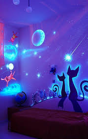 Amazing Glow In The Dark Paint Why Didn T They Have This When I Was A Kid Romantic Bedroom Decor Mural Wall Decor Bedroom
