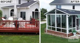 Compare quotes from top sunroom patio enclosures. Sunroom Addition Cost