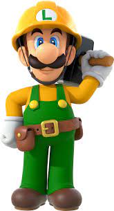 Builder Luigi By Https Www Deviantart Com Usanintendo On Deviantart Super Mario And Luigi Super Mario Art Game Mario Bros